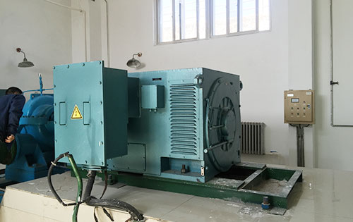 庆阳某水电站工程主水泵使用我公司高压电机